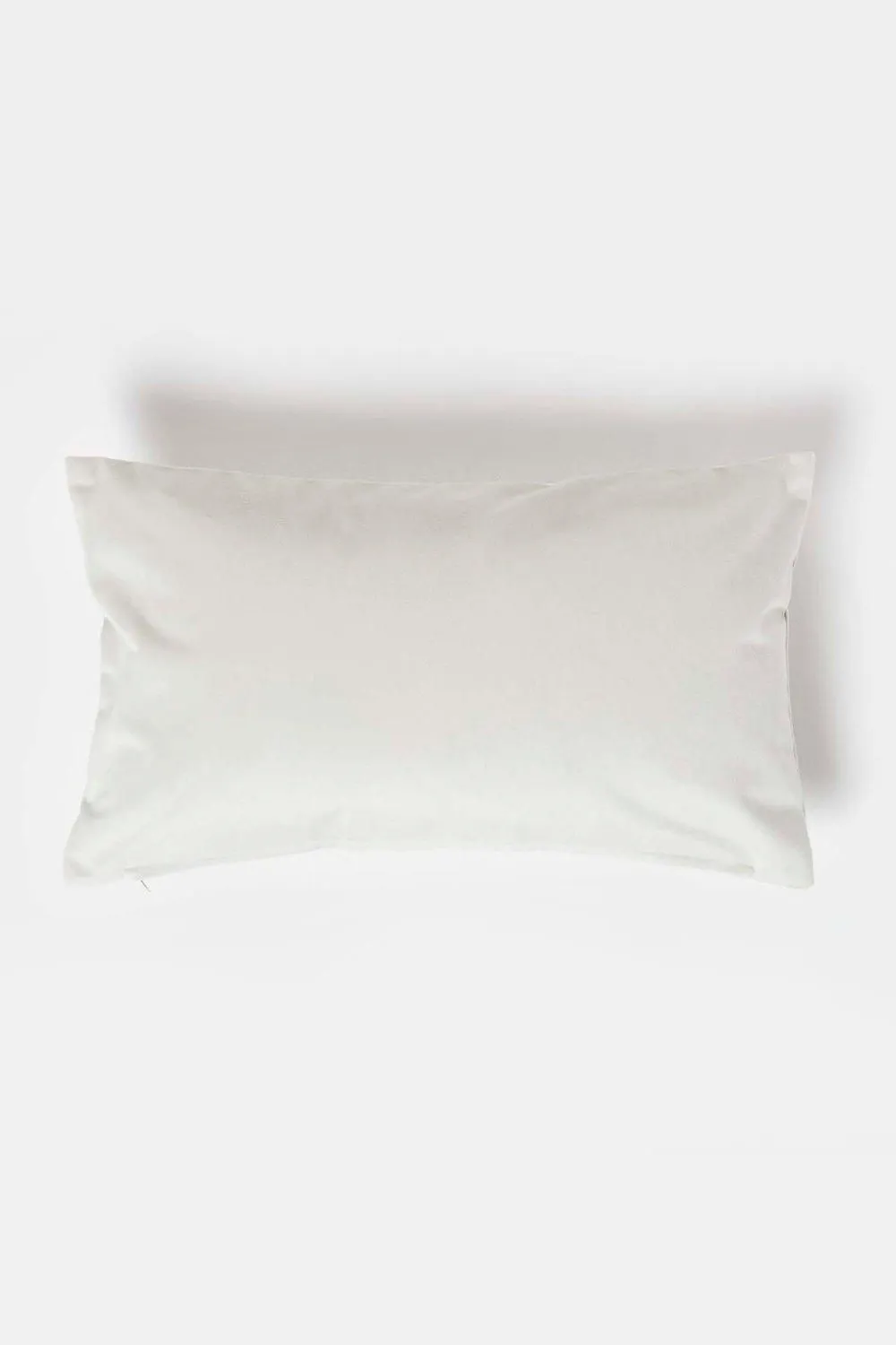 Homescapes Luxury Soft Velvet Cushion in Cream 3