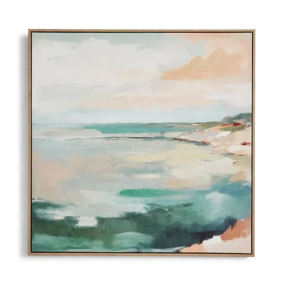 Sea View Framed Canvas 3