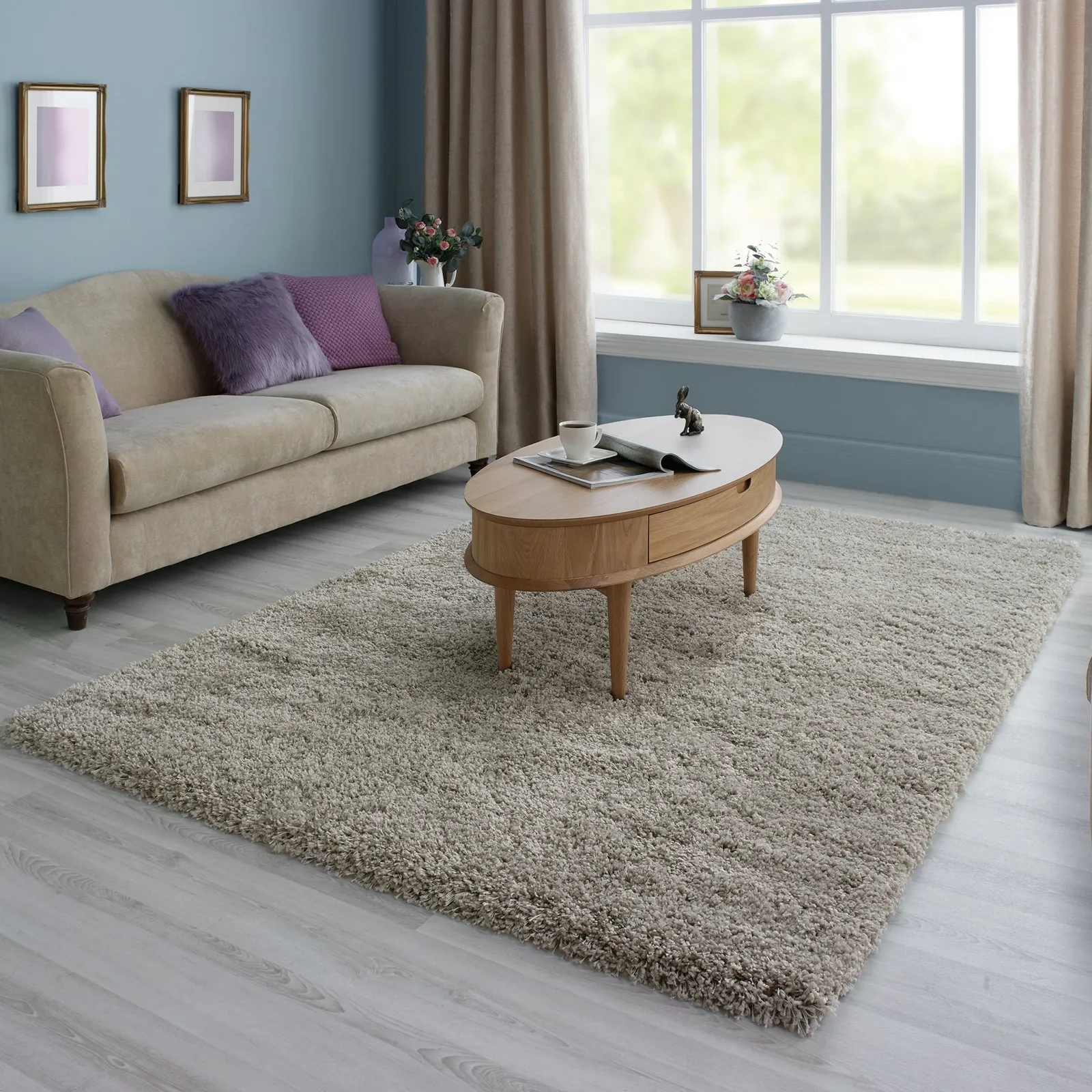 Slumber Shaggy Rug 1