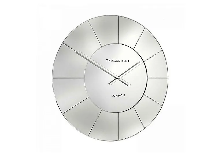 Nyla Mirrored Wall Clock