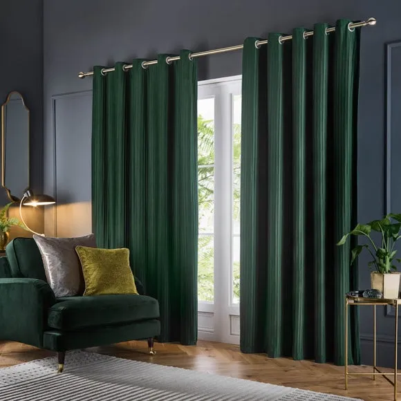 Paoletti Corinthian Eyelet Curtains 2