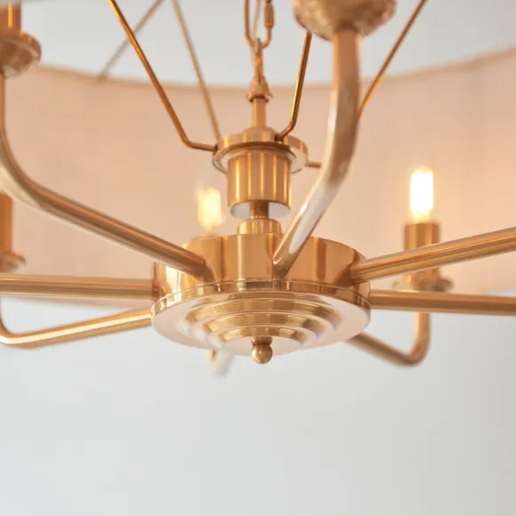 Vogue Sandringham Mid Century 8 Light Adjustable Pendant Light 3