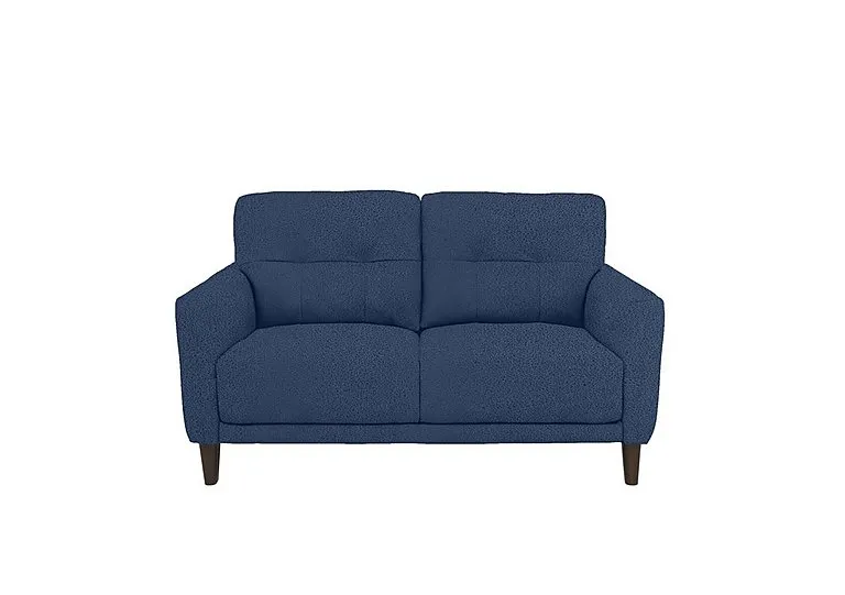 Uno Fabric 2 Seater Sofa - Blue