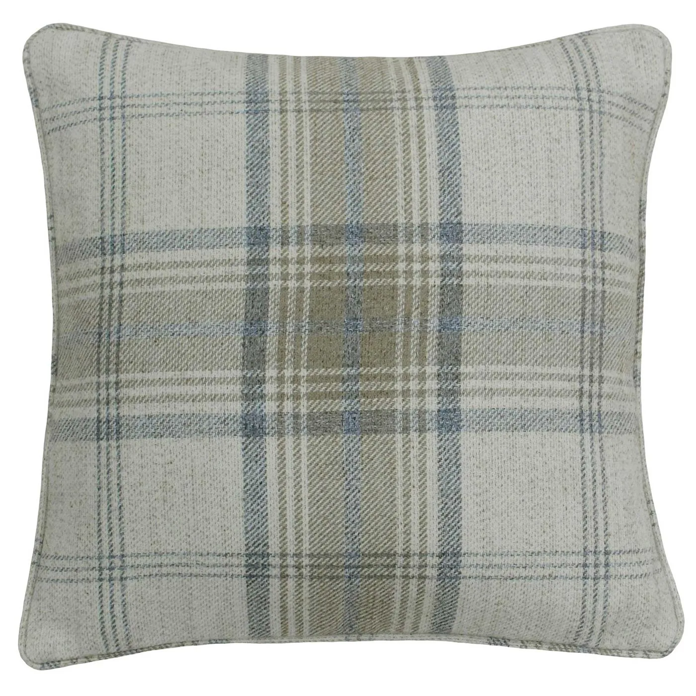 Cream Tartan Cushion
