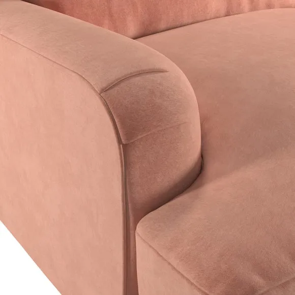 Martha Vintage Velvet 2 Seater Sofa 6