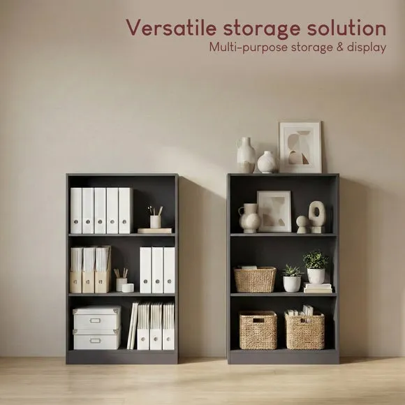 Cambridge 3 Tier Medium Bookcase 5