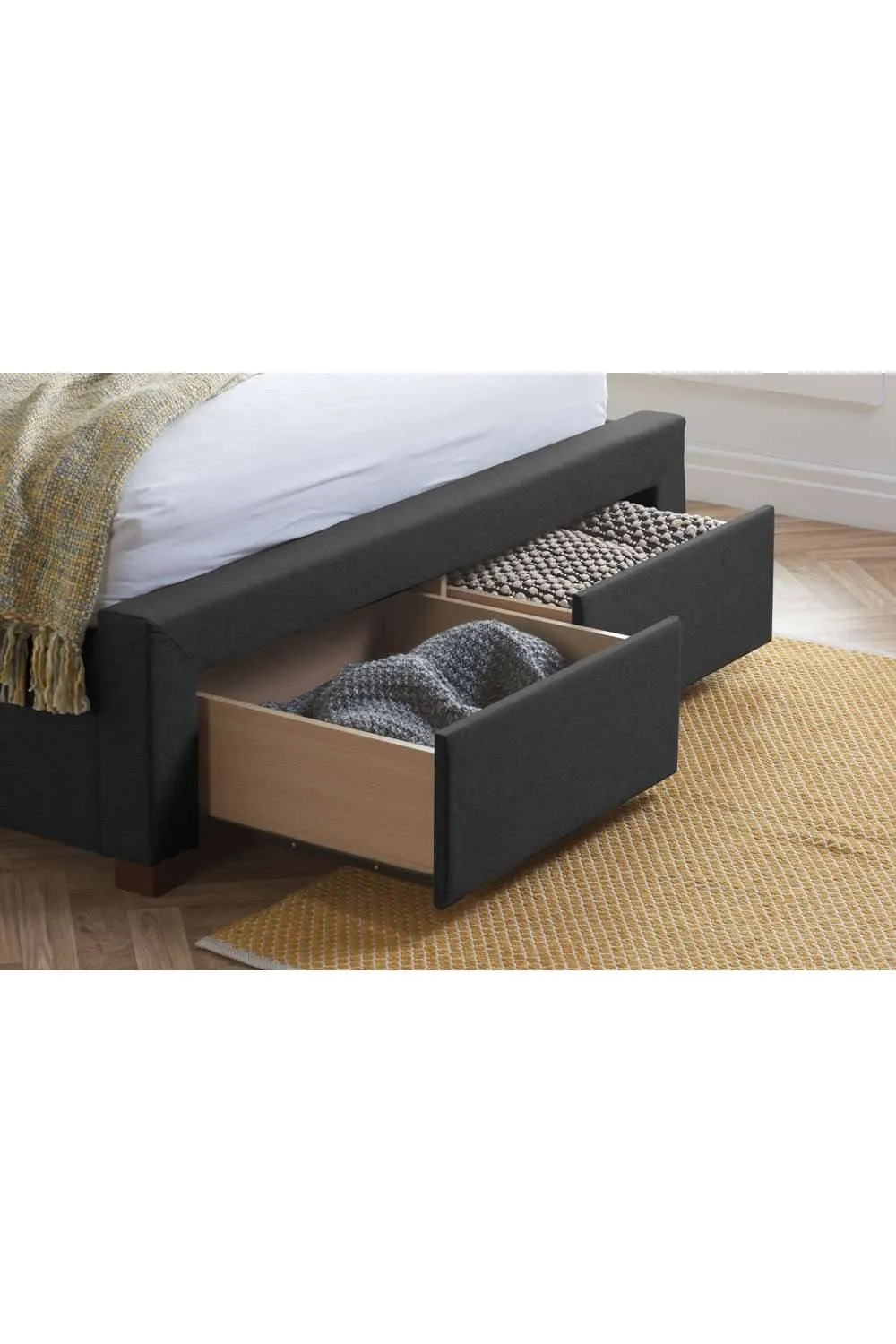 Birlea Valentino Bed in Charcoal 5
