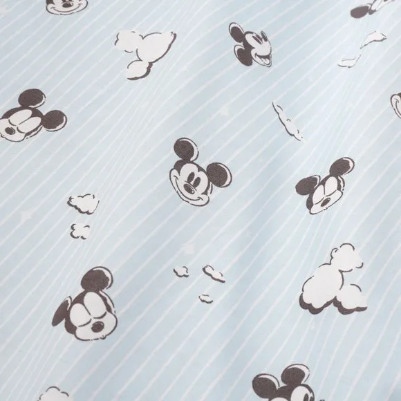 Disney Soft Skies Mickey Mouse Quilt Cover & Pillowcase Set 6