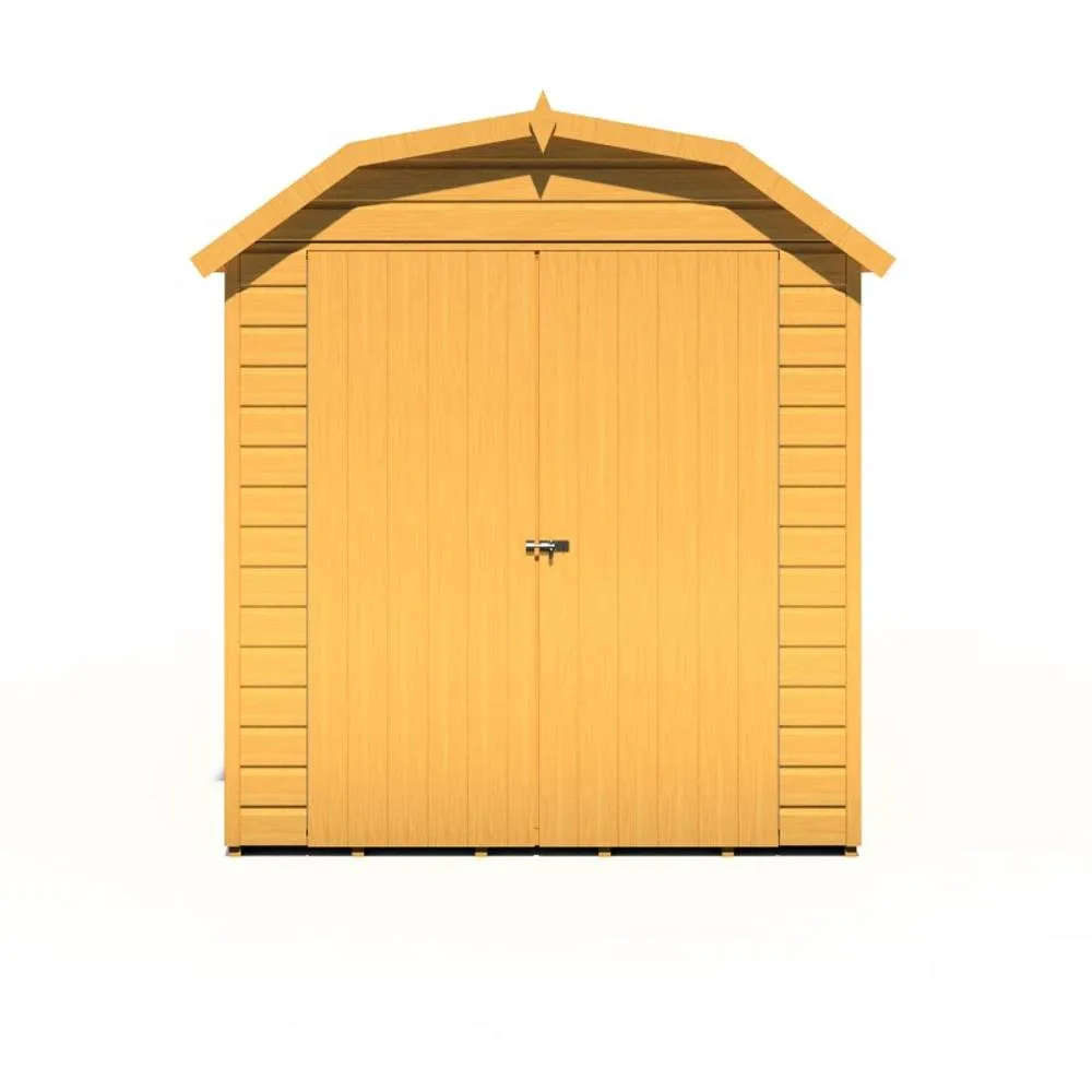Shires Barn 10x6 DD Premium Sheds - L197.8 x W311.4 x H212.8 cm in Brown