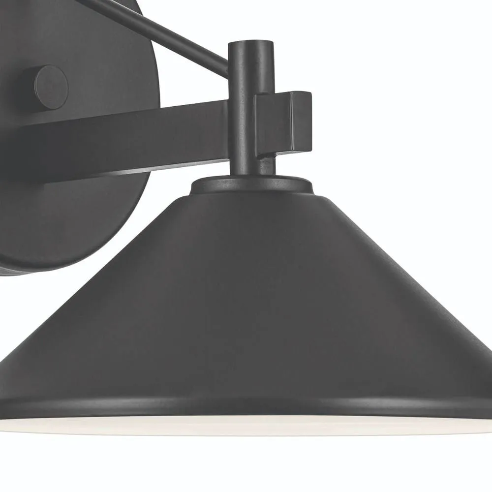 Netlighting Ripley Small Wall Lantern Black IP44 6