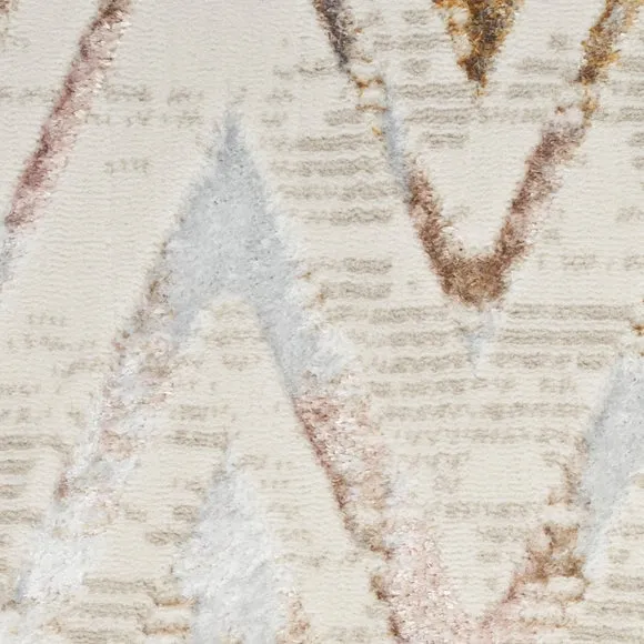 Glitz Herringbone Velvet Rug 2