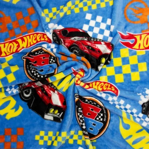 Hot Wheels Flame Fleece Blanket 4