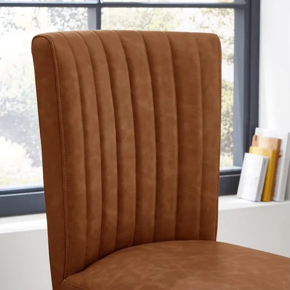 Taylor Dining Chair, Faux Leather 4