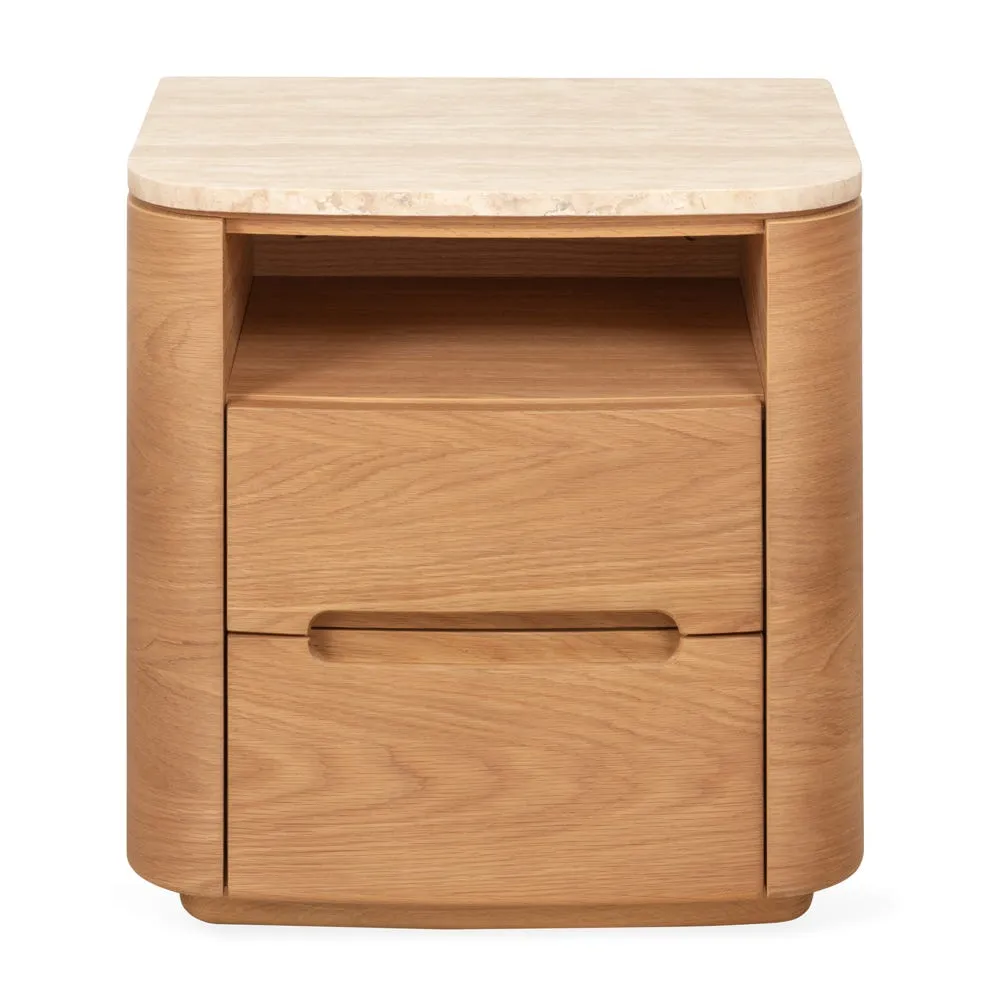 Heal's Florian Bedside Table in Oak 3