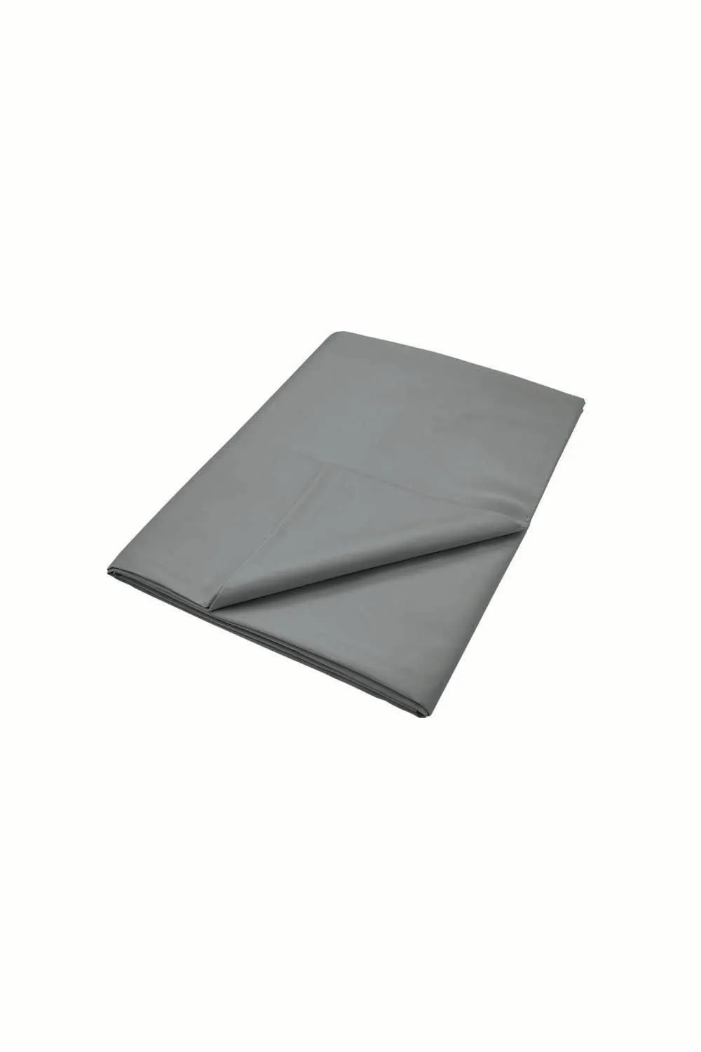 Murmur ' 500TC' Plain Dye Flat Sheet in Grey