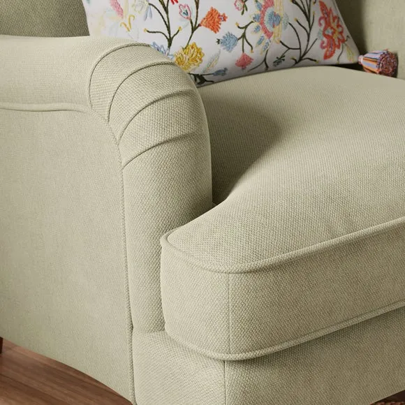 Beatrice II Soft Tonal Chenille Armchair 3