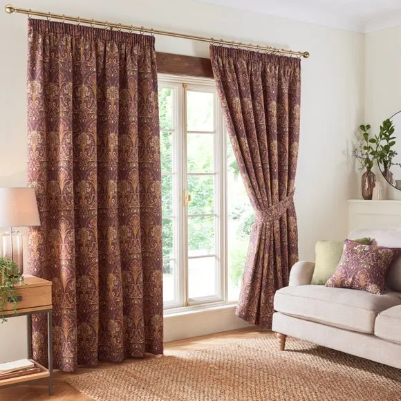 Lucetta Pencil Pleat Curtains (Blackout Available) 4