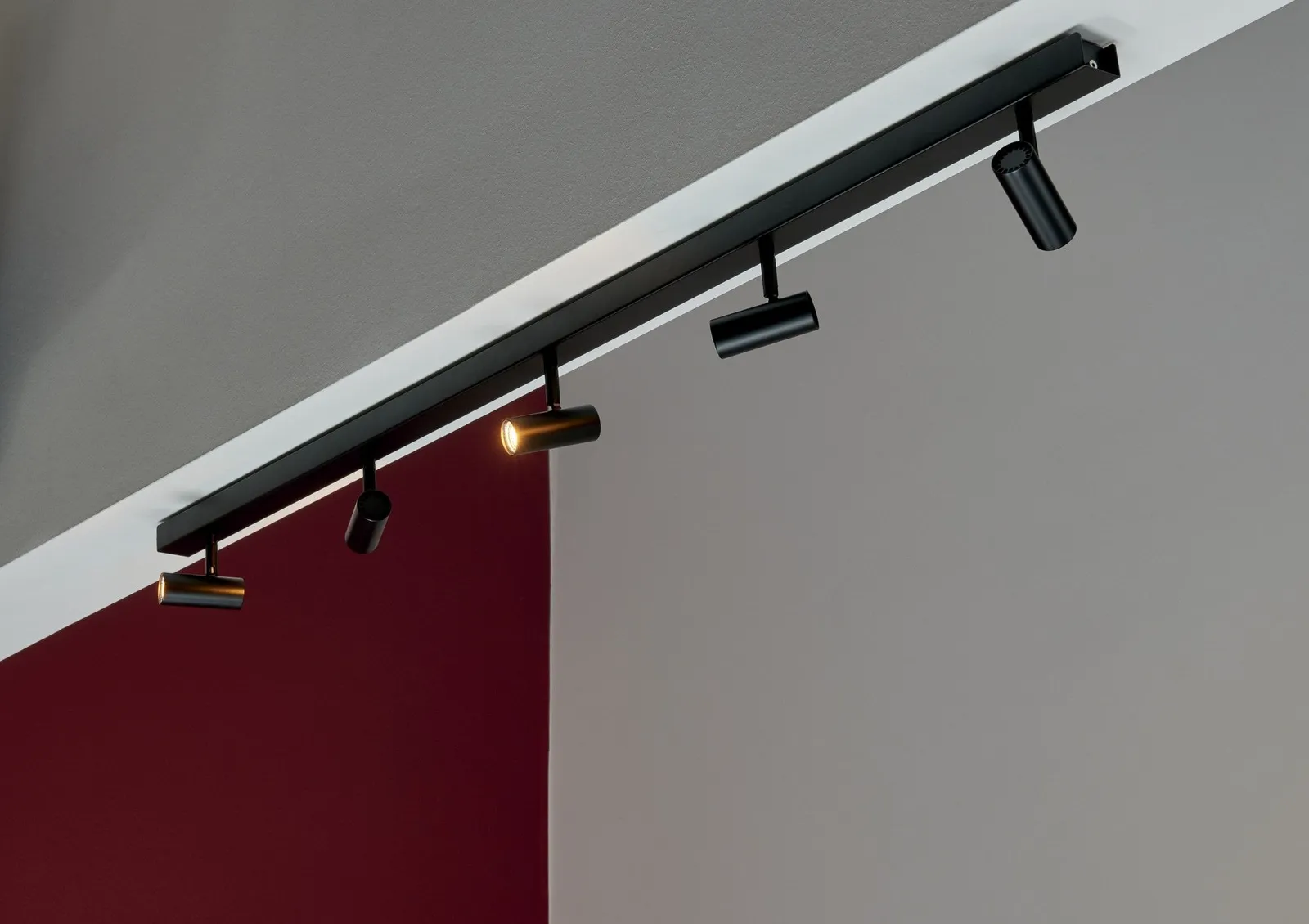 Nordlux Omari Spot Light Black Metal Hallway LED 2700k Mains 2