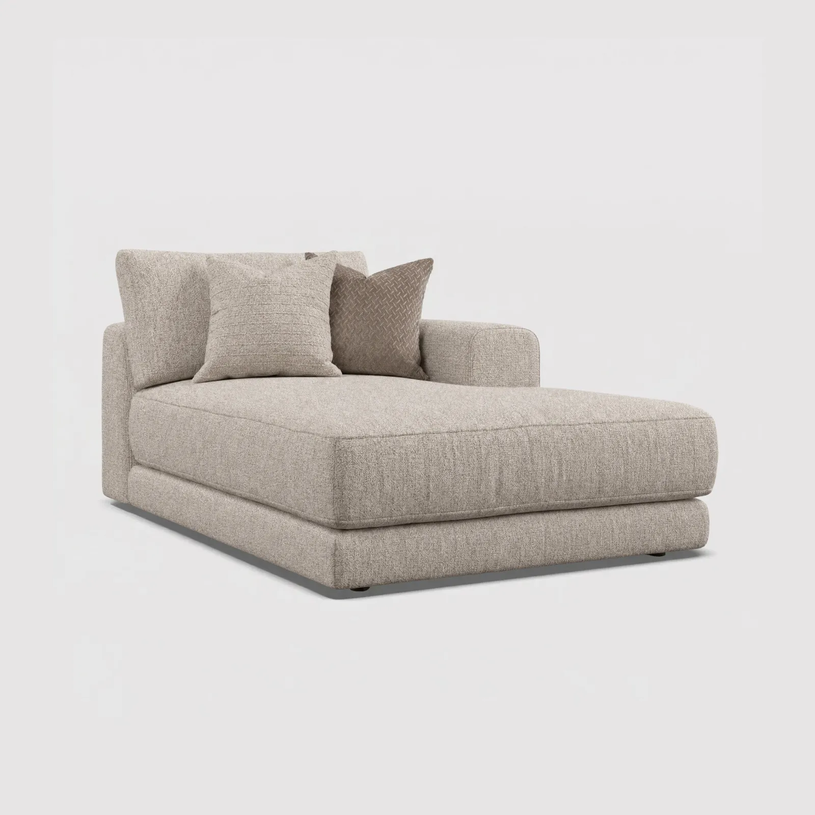 Lomax 1 Arm Chaise Rhf, Grey | Barker & Stonehouse 1