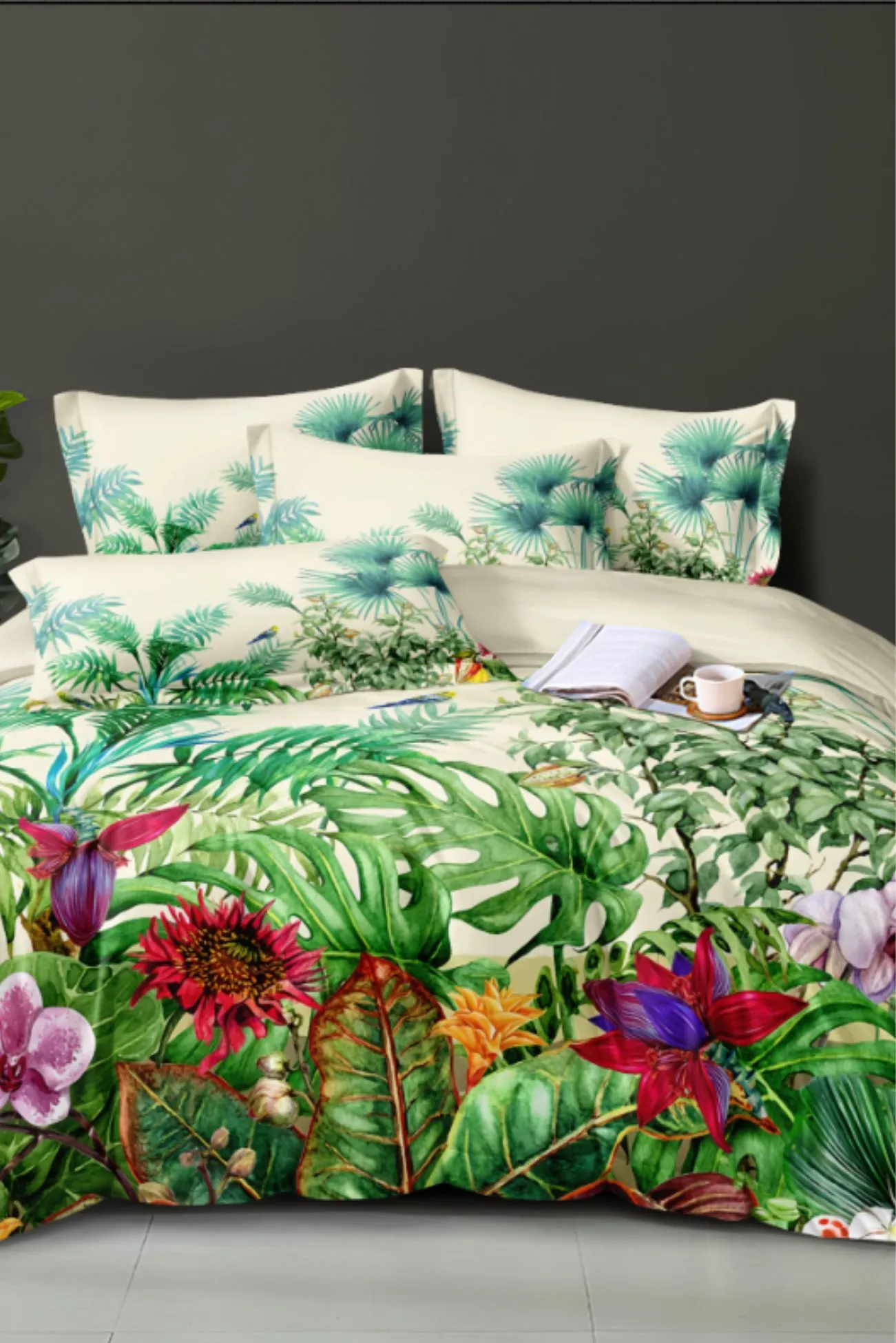 Ezysleep Electra Floral Printed Duvet Set 2