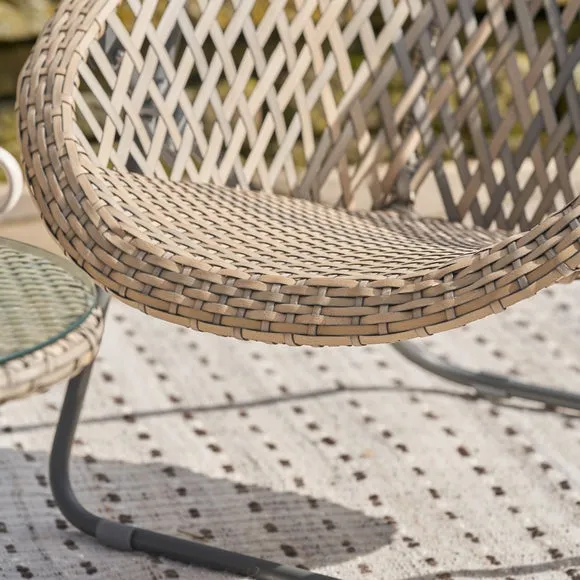 Pacific Lifestyle Tobs Foldable Outdoor Loungers Set 2