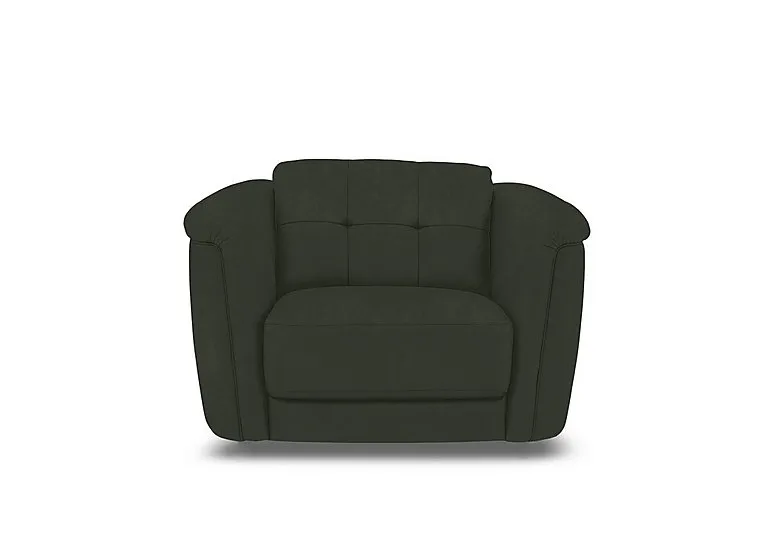 Monarch Fabric Cuddler Chair - Manhattan Pine