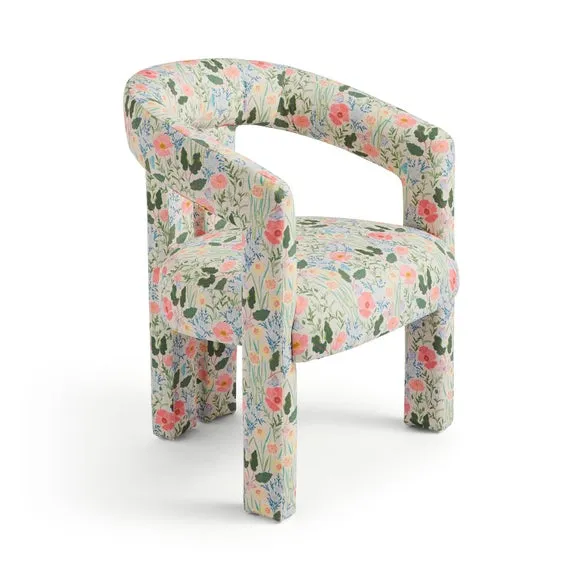 Lucilla Dining Chair, Spring Garden Print 4