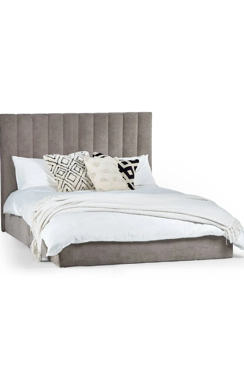 Julian Bowen Eloise Upholstered Bed in Grey 2