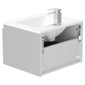 Newland Pearl Basin Unit Single Drawer Suspended - 500mm 2