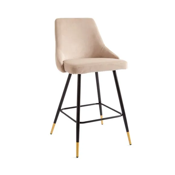 Ariana Bar Stool, Velvet 6