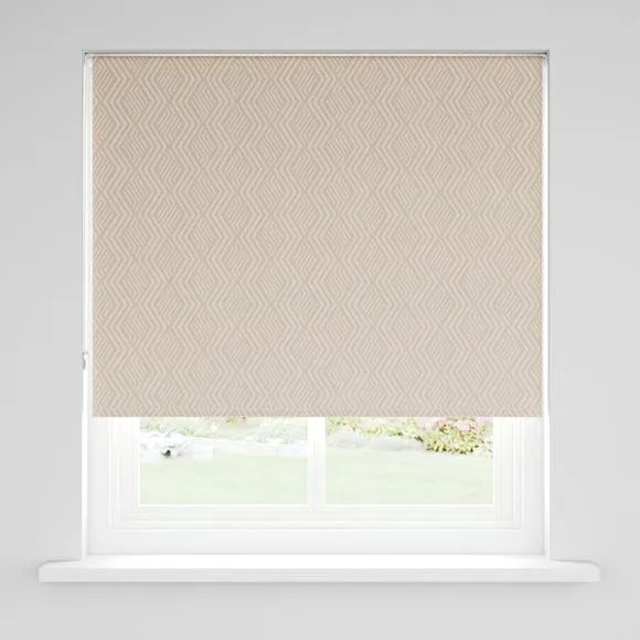 Geo Print Blackout Moisture Resistant Roller Blind 2