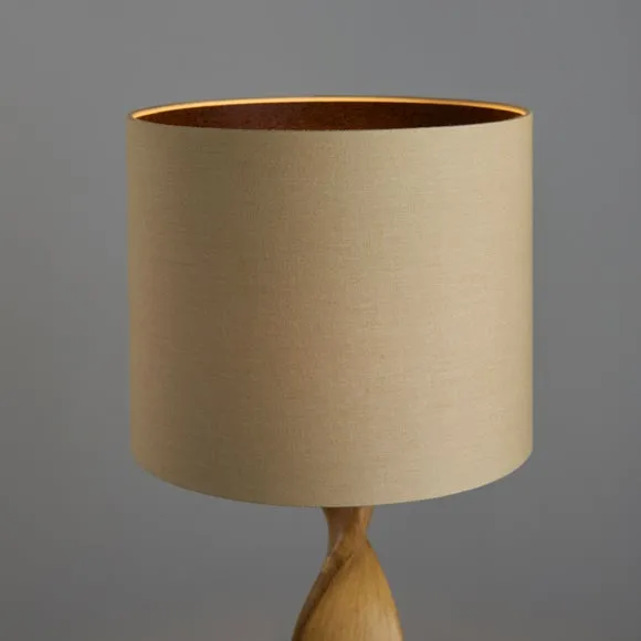 Ensora Lighting Lincoln Table Lamp, Brown 2