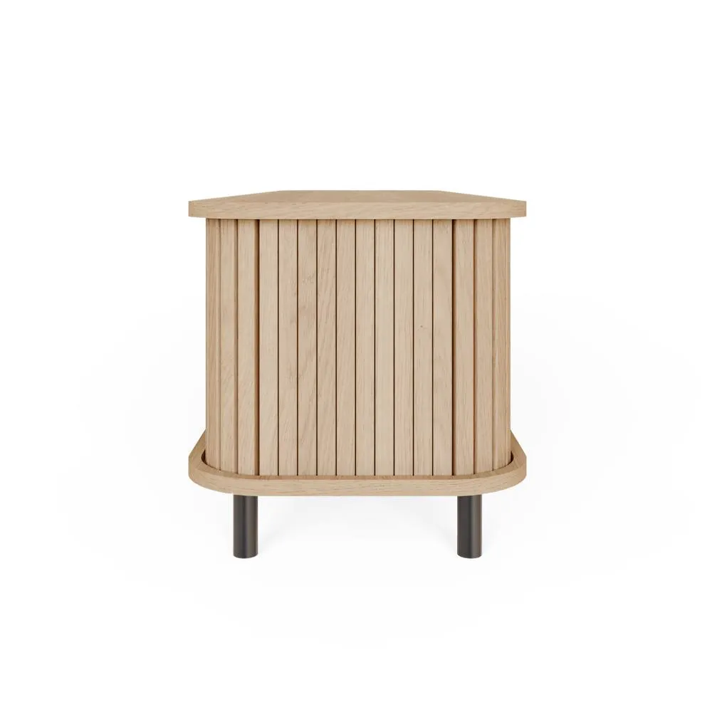 GFW Omari TV Unit in Light Oak 5