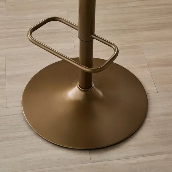 Marley Gaslift Barstool, Faux Leather 5