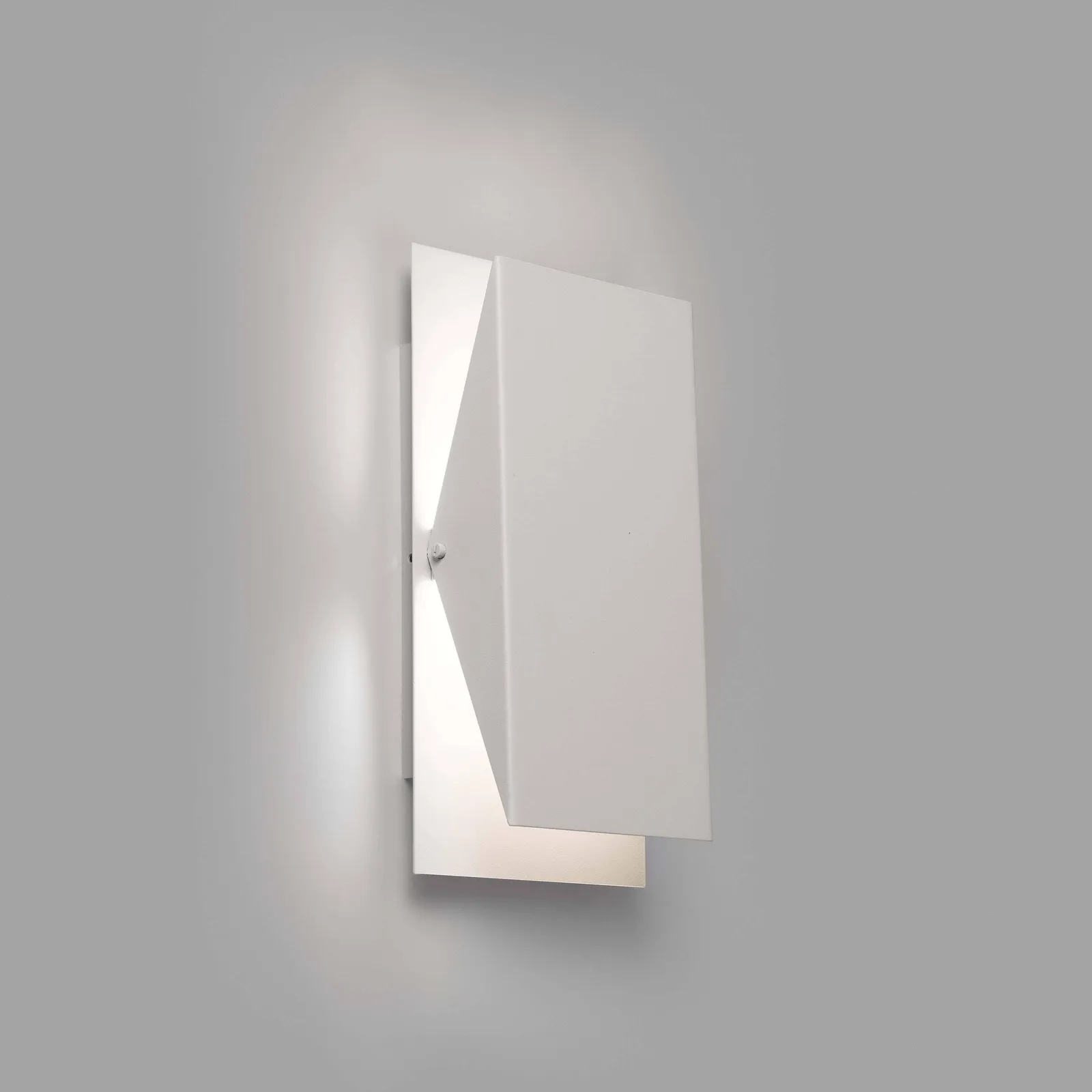 Netlighting Homs 1 Light Indoor Wall Lamp White