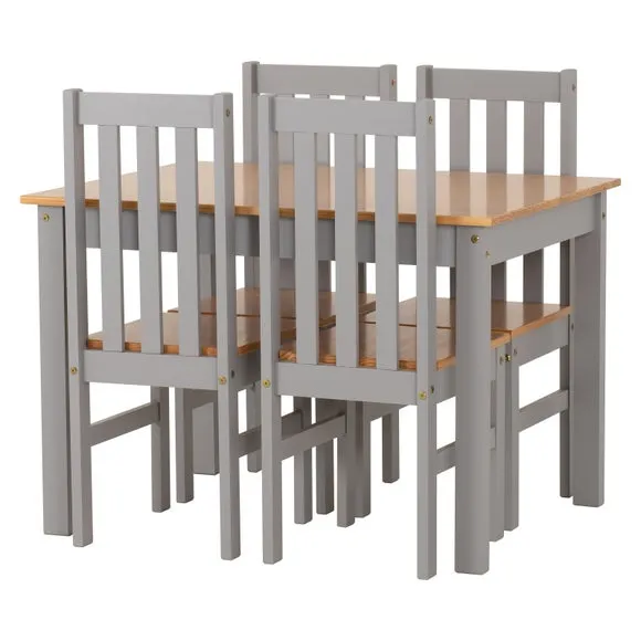 Ludlow Dining Table with 4 Dining Chairs 2