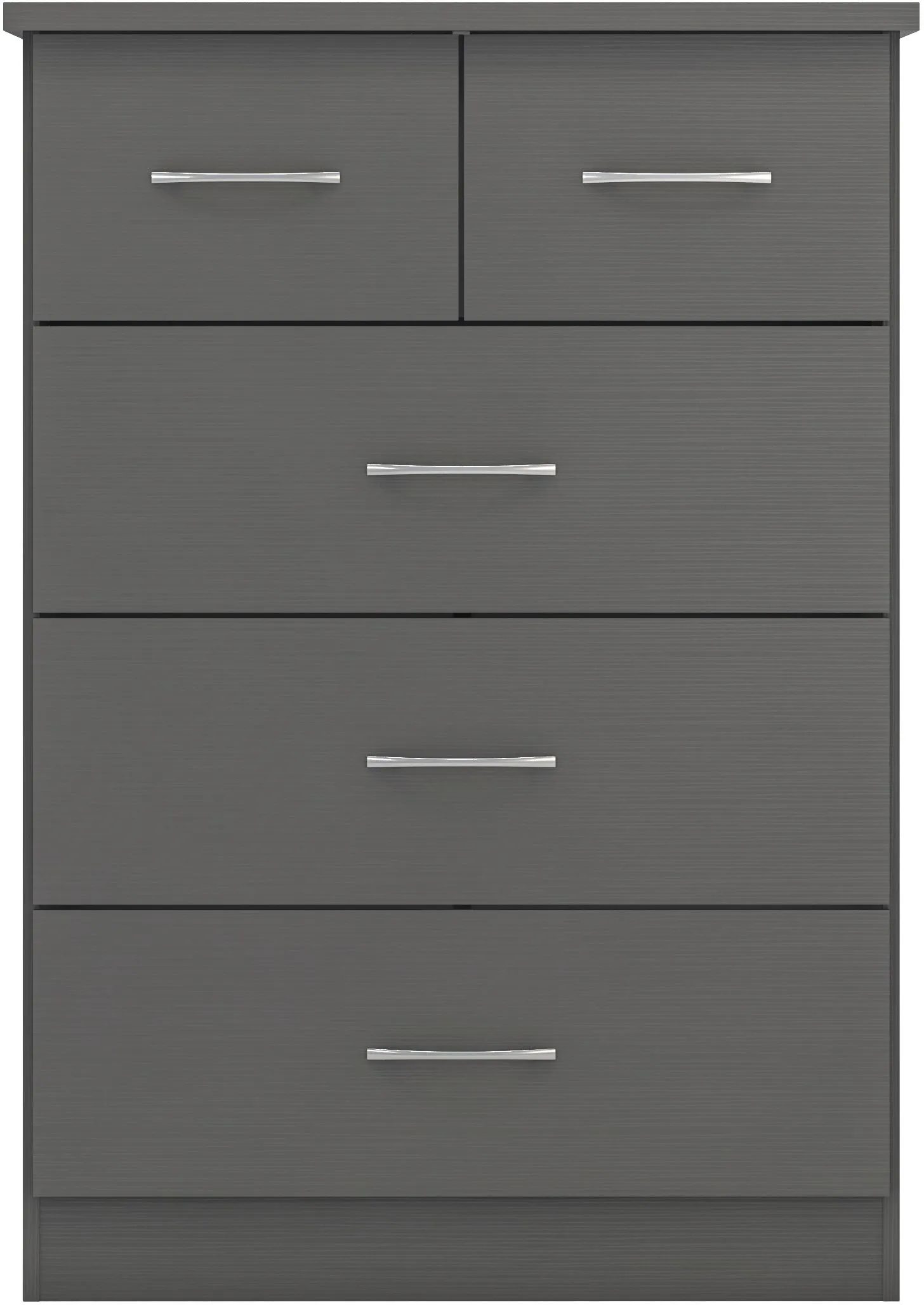 Seconique Nevada 3+2 Drawer Chest in Dark Grey 3