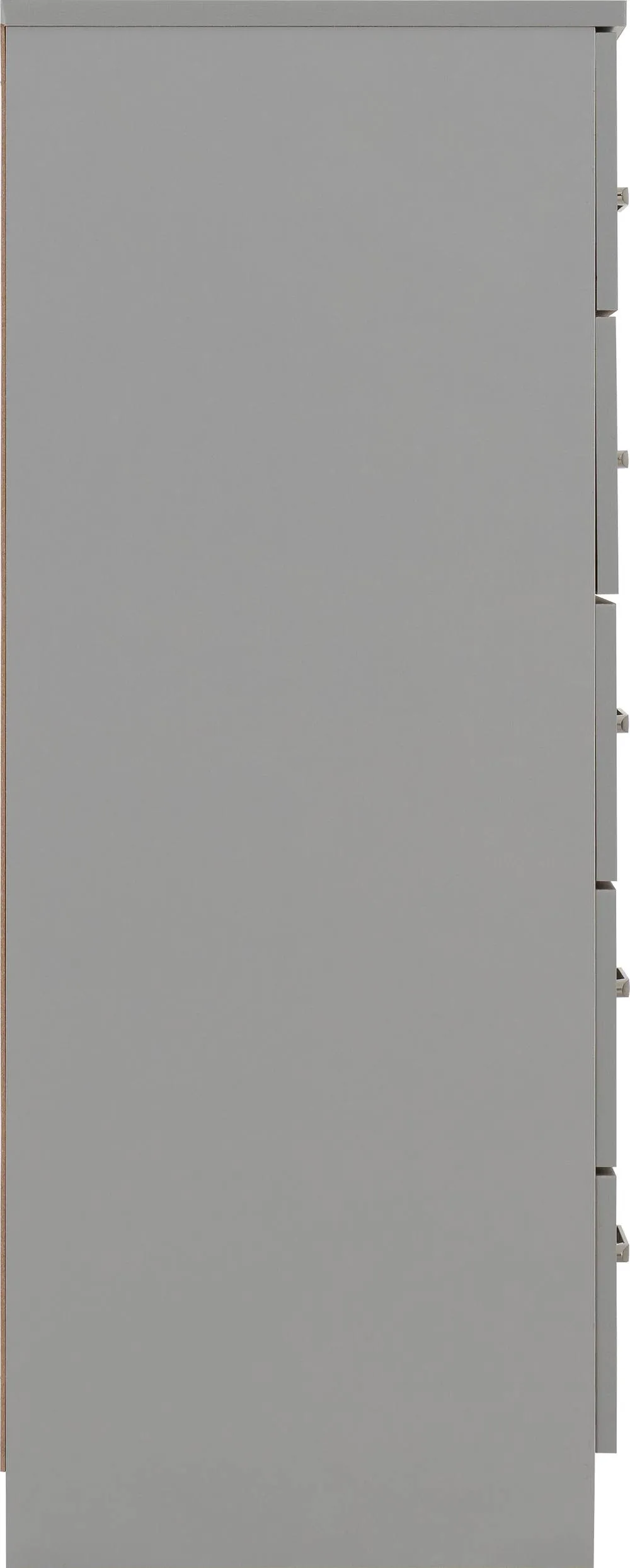 Seconique Dakotia 5 Drawer Chest in Light Grey 5