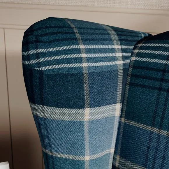 Charnwood Check Grande Armchair 4