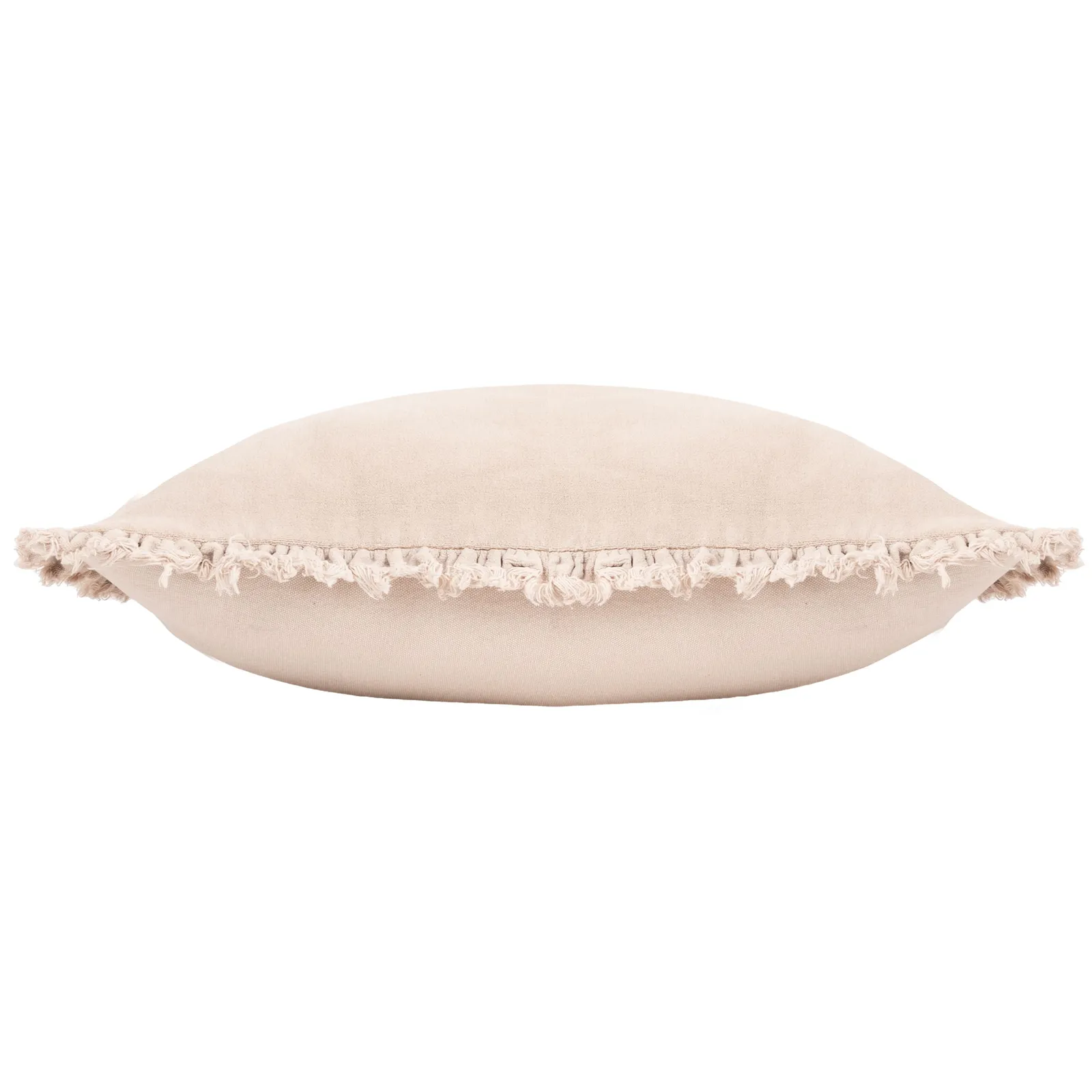 Yard Bertie 100% Cotton Velvet Cushion in Natural 4