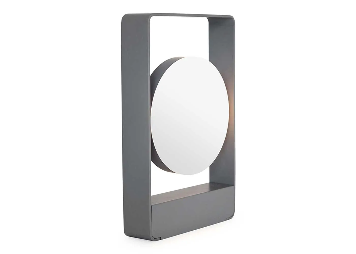 Case Mouro Portable LED Table Lamp Grey 1