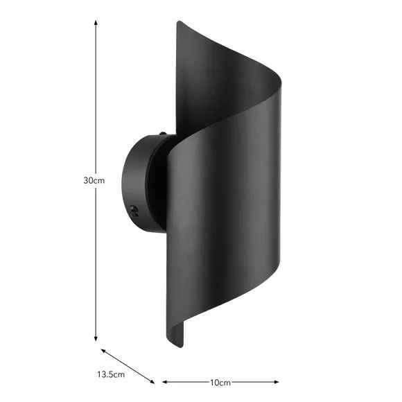 Caden Twist Modern 2 Light Wall Light 5