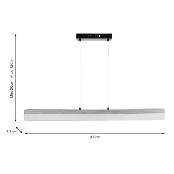 Xavier Modern LED Adjustable Diner Ceiling Light 5