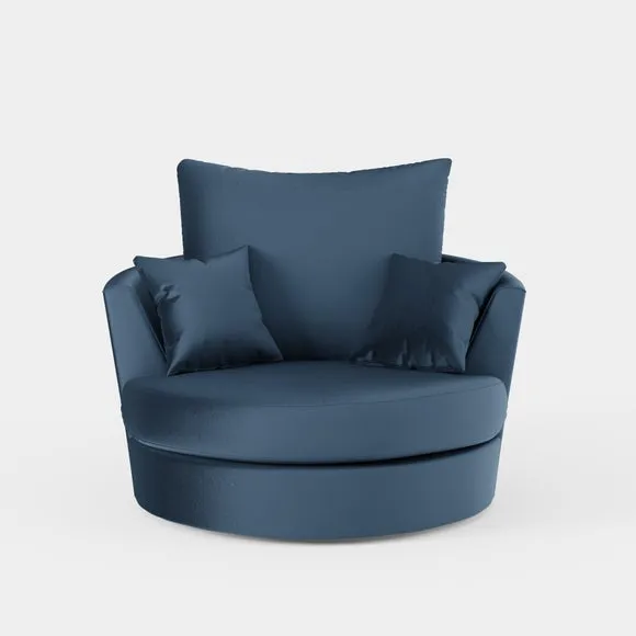Blake Swivel Chair, Opulent Velvet 5