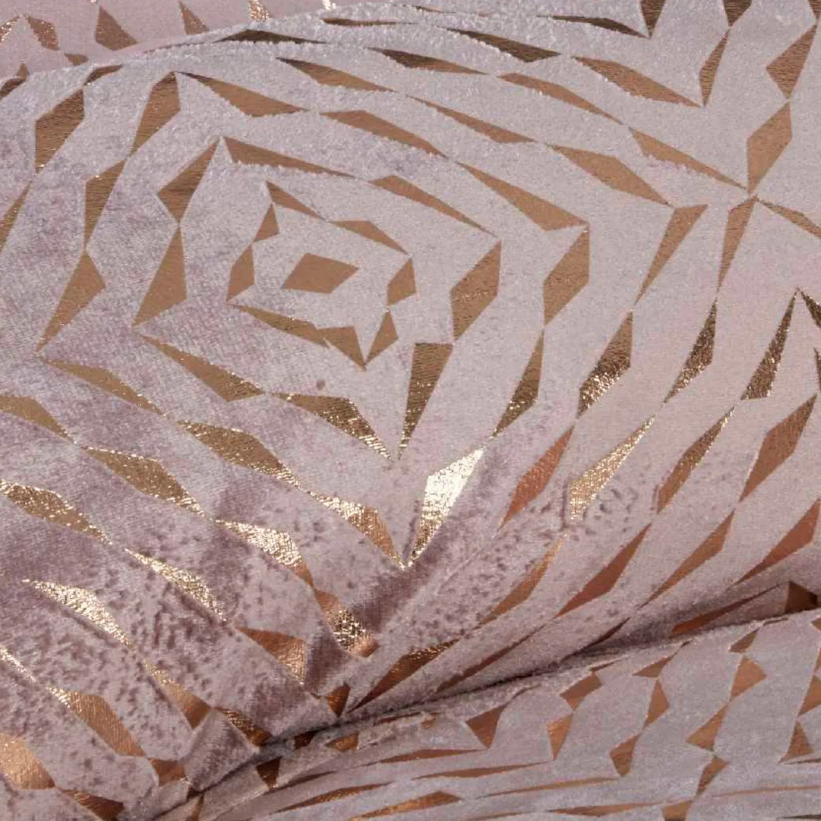 Rapport Home Bellagio Embellished Polycotton Duvet Cover Set With Pillowcase in Dusty Pink 3