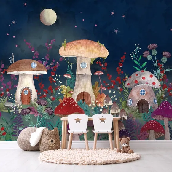 Enchanted Woodland Mural 3