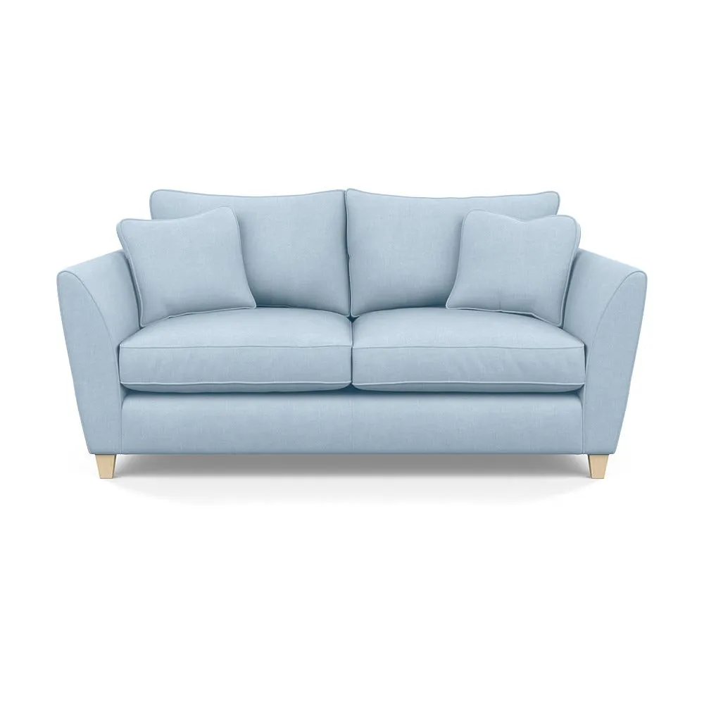 Heal's Torino 3 Seater Sofa Capelo Linen-Cotton Sea Shanty Natural Feet 1