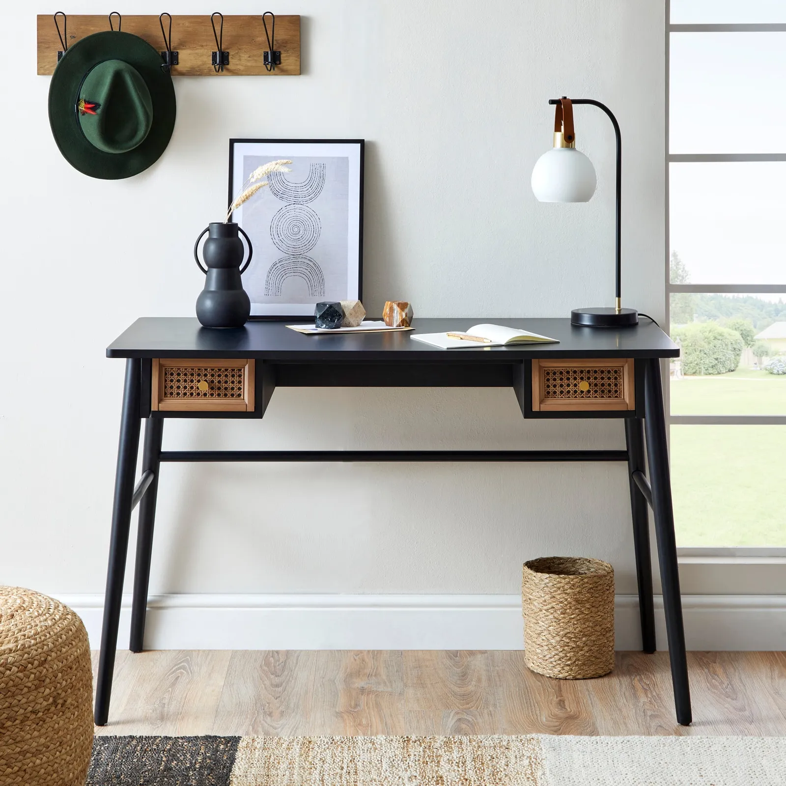 Franco Desk Black