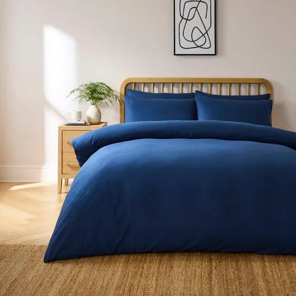 Simply Brushed Cotton Duvet Cover and Pillowcase Set 1