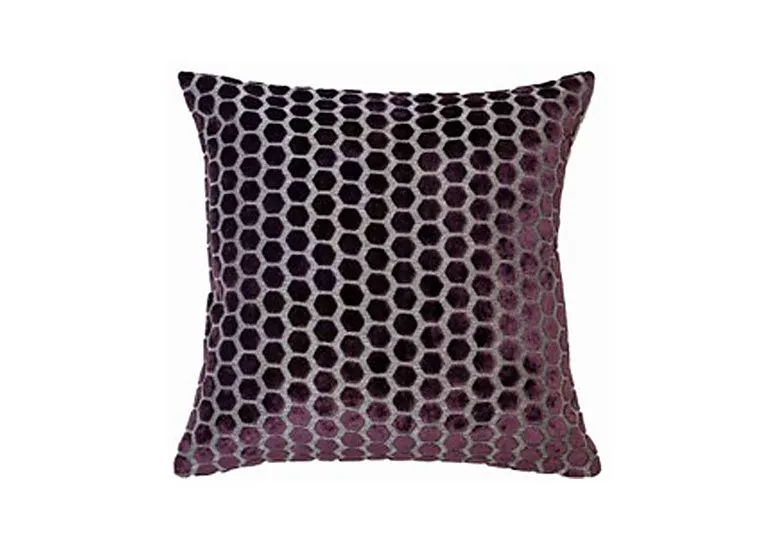 Jorvik Large Cushion - Aubergine